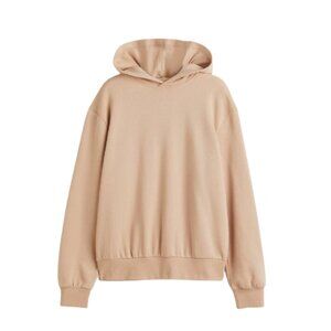 NWT Divided H&M Sand Tan Basic Hoodie Pullover